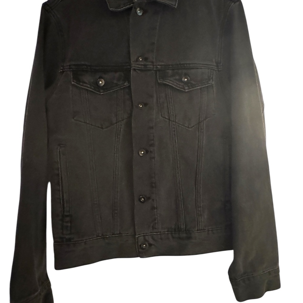 Men's Black Denim Jacket
